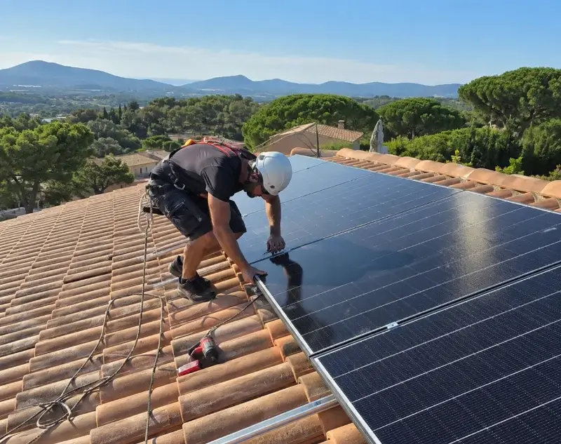 Installateur panneaux solaires Savignargues — pose photovoltaïque sur toiture