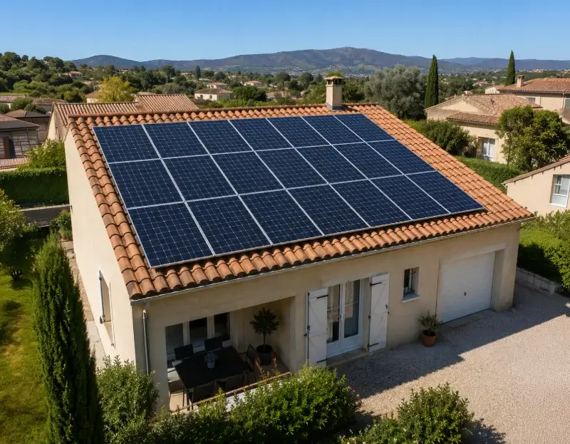 Prime à l'autoconsommation panneaux solaires Savignargues — aide financière de l'État